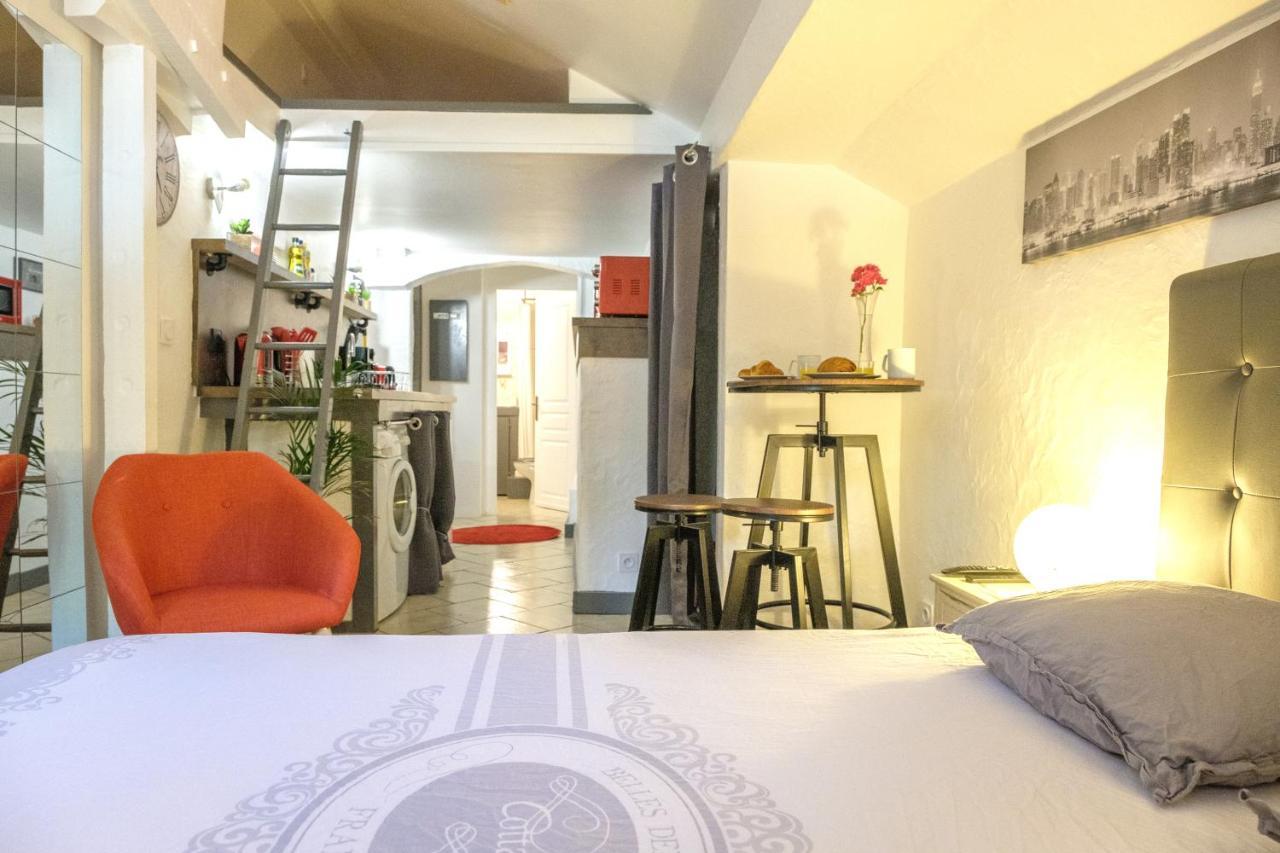Studio Atypique Et Cosy, Classe "Gite De France" 5Min Centre, 15Min Gare, Lit Queen Size "Climatisation, Netflix Et Wifi, Parking, Lave Vaisselle, Boite A Cles Pour Arrivee Tardive - Gites La Tarine 阿尔贝维尔 外观 照片